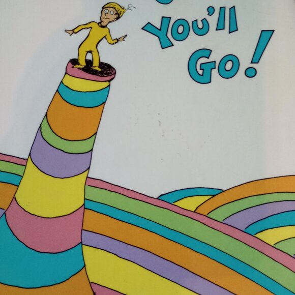 Dr. Seuss. “Oh The Places You’ll Go” Book. 1990. Vintage. Hardcover. - Picture 8 of 12